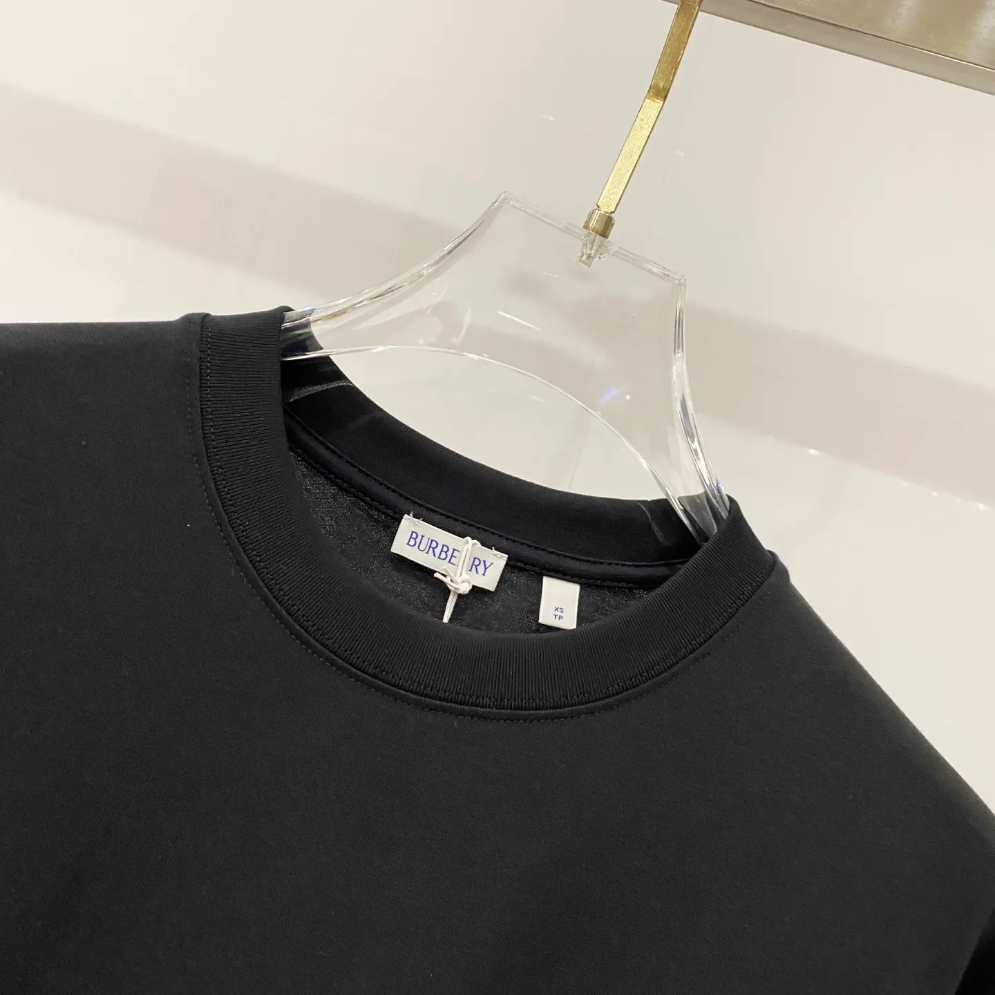 BURBERRY/ - 260 T 🛡️ LOGO Quality 100 ％ Versatile Size:XS-L :Black.White.Blue